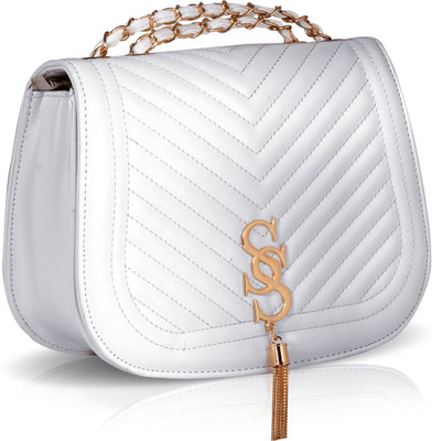 

Bonito Women Casual Yellow PU Sling Bag