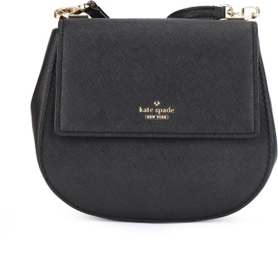 

Kate Spade Women Casual Black Genuine Leather Sling Bag