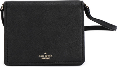 

Kate Spade Women Casual Black Genuine Leather Sling Bag
