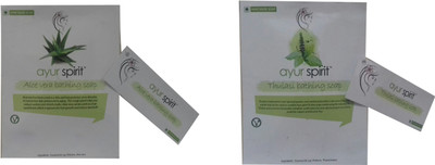 

Ayur Spirit Combo Of Aloe Vera And Thulasi Bathing Soap(200 g, Pack of 2)