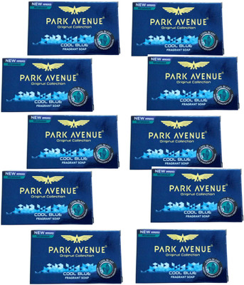 

Park Avenue COOL BLUE FRAGRANT SOAP 125 GM.(125 g, Pack of 10)
