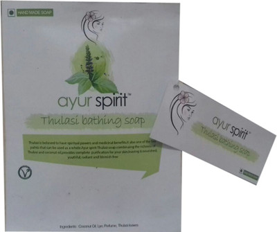 

Ayur Spirit Thulasi Bathing Soap(100 g)