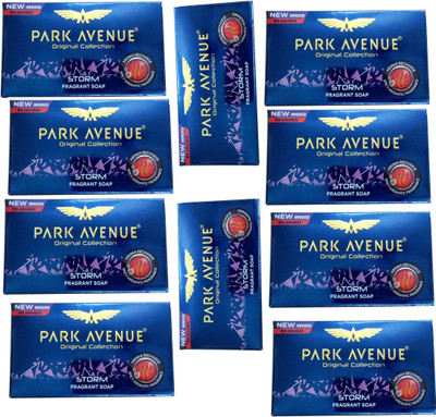 

Park Avenue STORM FRAGRANT SOAP 125 GM.(125 g, Pack of 10)