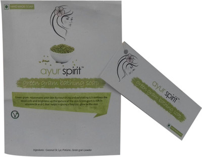 

Ayur Spirit Green Gram Bathing Soap(100 g)