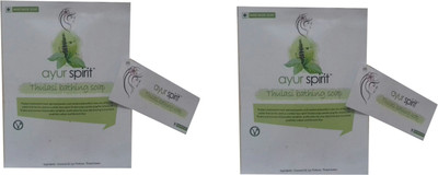 

Ayur Spirit Thulasi Bathing Soap (Pack of 2)(200 g, Pack of 2)