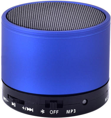 Voltegic ™ DC 5V Mini S10 Portable Wireless Bluetooth Speaker for MP3 MP4 Smartphone PC 5 W Bluetooth Speaker(Blue, Mono...