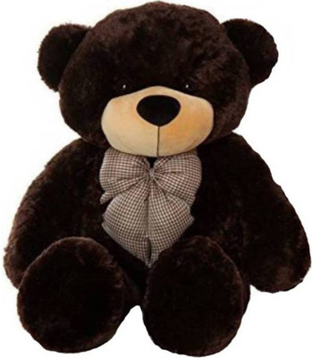 

Growth Creation Teddy Bear 4 Feet Stuffed Spongy Cute & Soft Teddy Bear (Dark Brown) - 122 cm (Dark Brown) - 122 cm(Dark Brown)