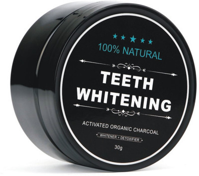 

Imported Premium Activated Bamboo Charcoal Powder Teeth Whitening Scaling Powder Oral Hygiene Cleaning Black Powder(30 g)