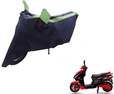 NIKS Two Wheeler Cover for Kinetic(Nova, Black, Green)
