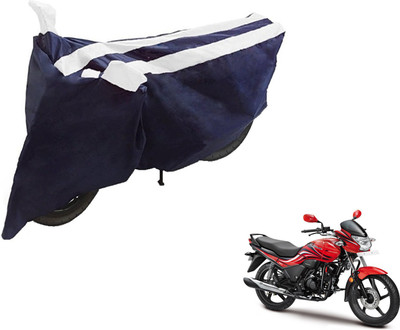 NIKS Two Wheeler Cover for Hero(Passion Xpro, Black, White)