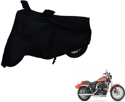 NIKS Two Wheeler Cover for Harley Davidson(XL 883, Black)