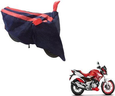NIKS Two Wheeler Cover for Hero(Xtreme, Black, Orange)