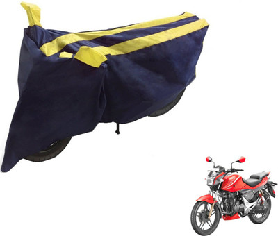 NIKS Two Wheeler Cover for Hero(Sport, Black, Yellow)