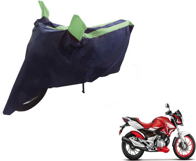 NIKS Two Wheeler Cover for Hero(Xtreme, Black, Green)