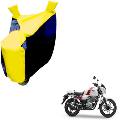 NIKS Two Wheeler Cover for Universal For Bike(Black, Yellow)