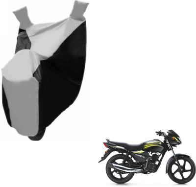 NIKS Two Wheeler Cover for TVS(Star City, Black, Silver)