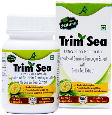 

TRIMSEA ultra slim formula- 60% HCA +90% EGCG for weight management,fat burner 60 capsules(500 mg)