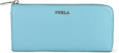 

Furla Women Casual Blue Genuine Leather Wallet(4 Card Slots), Turchese