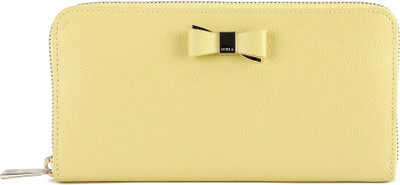 

Furla Women Casual Yellow Genuine Leather Wallet(12 Card Slots), Cedro