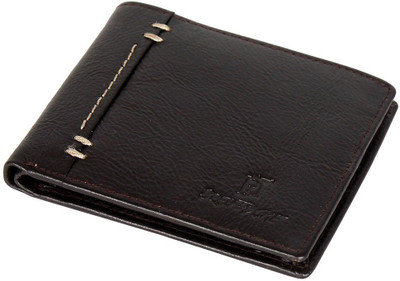 

breiftasche Men Black Genuine Leather Wallet(3 Card Slots)