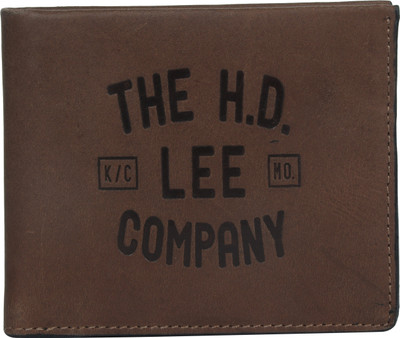 

Lee Men Casual Brown Genuine Leather Wallet(6 Card Slots)