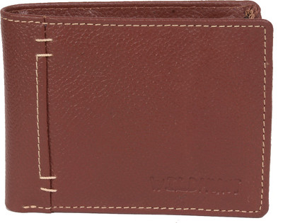 

Wildhunt Men Maroon Genuine Leather Wallet(3 Card Slots), Ox blood