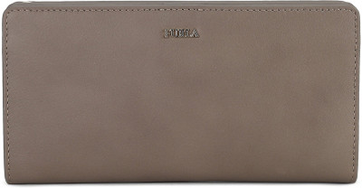 Furla Women Formal Grey Genuine Leather Wallet(4 Card Slots), Daino