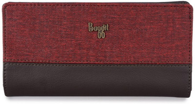 

Baggit Women Casual Brown, Maroon Artificial Leather Wallet(6 Card Slots)