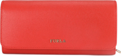 

Furla Women Casual Orange Genuine Leather Wallet(6 Card Slots), Arancio