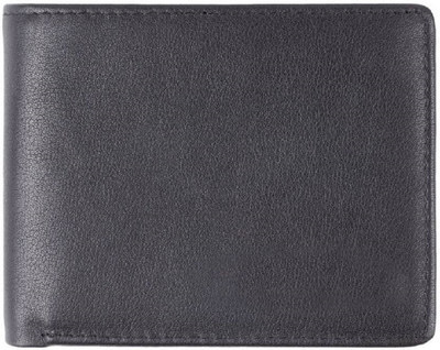 

Styler King Men Black Genuine Leather Wallet(4 Card Slots)
