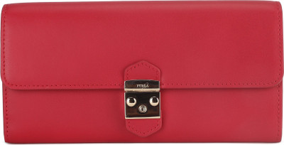 

Furla Women Casual Red Genuine Leather Wallet(10 Card Slots), Ruby