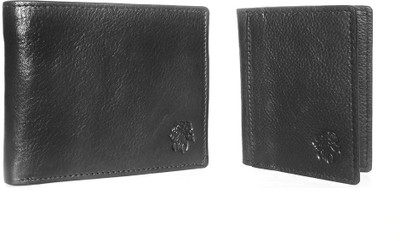 

Leandre Men Black Genuine Leather Wallet(6 Card Slots)