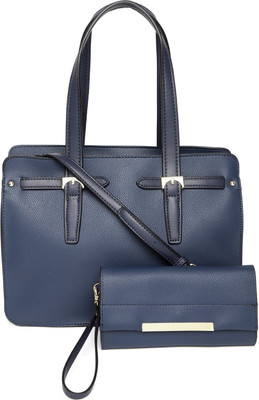 

United Colors of Benetton Women Blue Artificial Leather Wallet(3 Card Slots), 902
