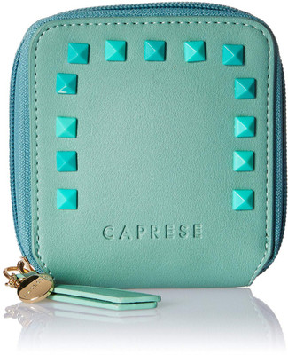 

Caprese Women Casual Blue Artificial Leather Wallet(12 Card Slots), Turquoise