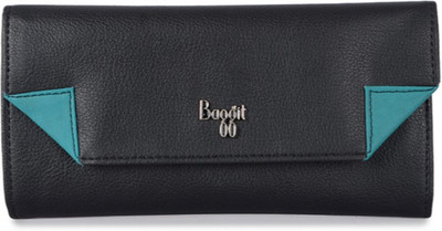 

Baggit Women Formal Black Artificial Leather Wallet(6 Card Slots)