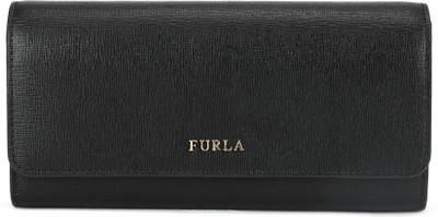 

Furla Women Formal Black Genuine Leather Wallet(12 Card Slots), Onyx