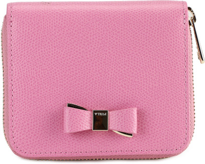 

Furla Women Casual Pink Genuine Leather Wallet(4 Card Slots), Ortensia