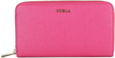 

Furla Women Casual Pink Genuine Leather Wallet(12 Card Slots), Rosa