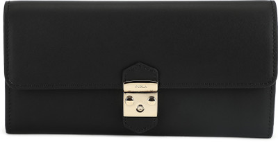 

Furla Women Casual Black Genuine Leather Wallet(4 Card Slots), Onyx