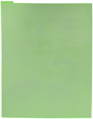 

AsianHobbyCrafts Plastic Cross Stitch Canvas Sheet, Dark Green :Set of 5 pcs: 6 count Size: 11x10 inches
