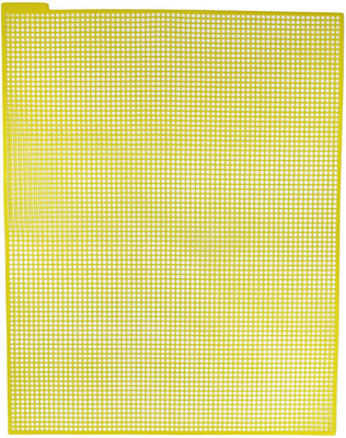 

AsianHobbyCrafts Plastic Cross Stitch Canvas Sheet, Yellow (6 Count):Size: 11x10 inches