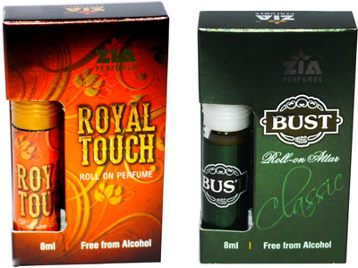 

Zia Royal touch + Bust Malaysian edition pure Floral Attar(Musk)
