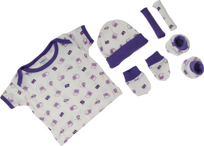 

Babilav LID06 Newborn 6 Pieces Unisex Baby Gift Set, Diamond Shaped(Blue)