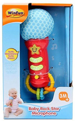 

Winfun Baby Rock Star Microphone Rattle(Multicolor)