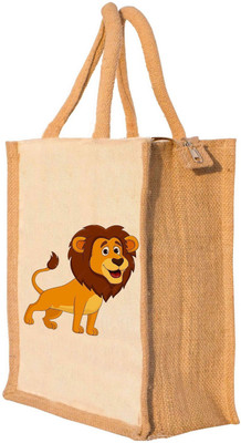 

Nisol® Cute Lion Waterproof Lunch Bag(Beige, 12 inch)