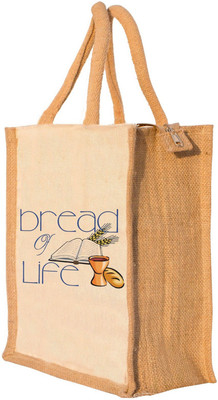 

Nisol® Bread of Life Waterproof Lunch Bag(Beige, 12 inch)