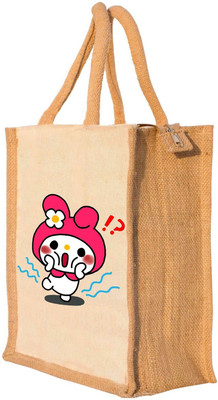 

Nisol® Cute Character Waterproof Lunch Bag(Beige, 12 inch)
