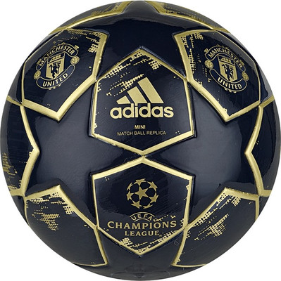 

ADIDAS Finale18Mufcmin Football - Size: (Pack of , Blue, �conavy magold ntnavy
