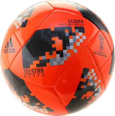 

ADIDAS W Cup Ko Glide Football - Size: (Pack of 1, Red, �solred black�