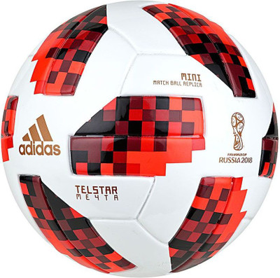 

ADIDAS W Cup Ko Mini Football - Size: (Pack of , White, �white/solred/black